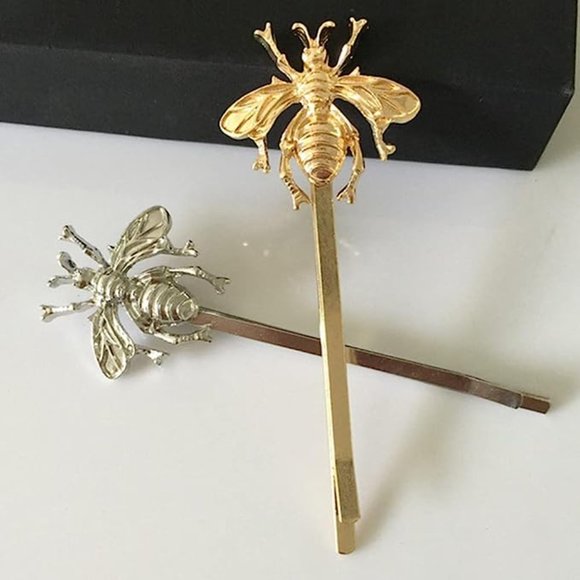 ✨Golden Bee Hairpin (Set of 2pcs)✨ - Picture 2 of 4